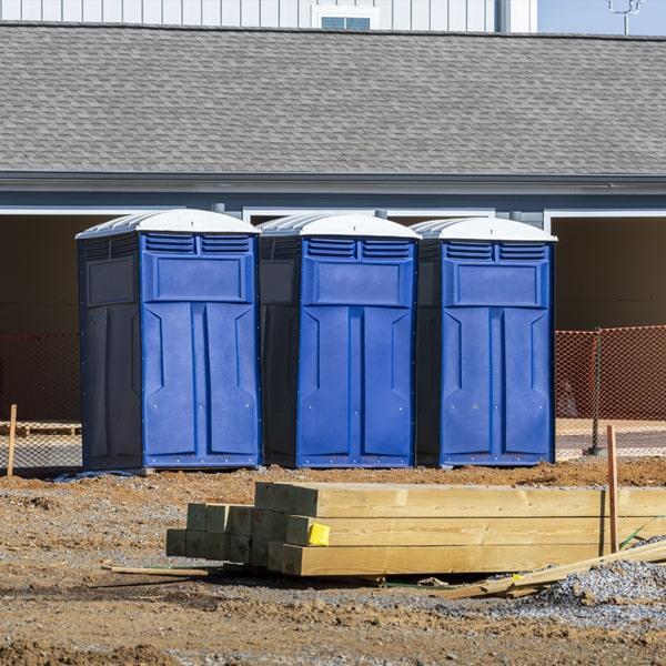 Heavy-duty construction site porta potty in Rolla, Missouri